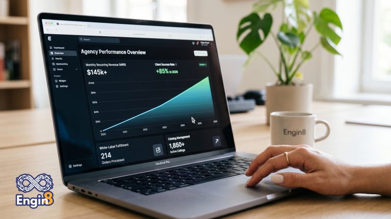 Engin8 white-label ecommerce agency in 2026